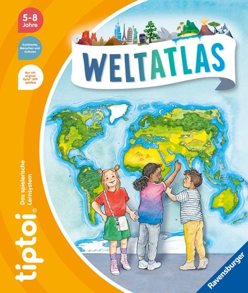 Ravensburger Buch - tiptoi Weltatlas