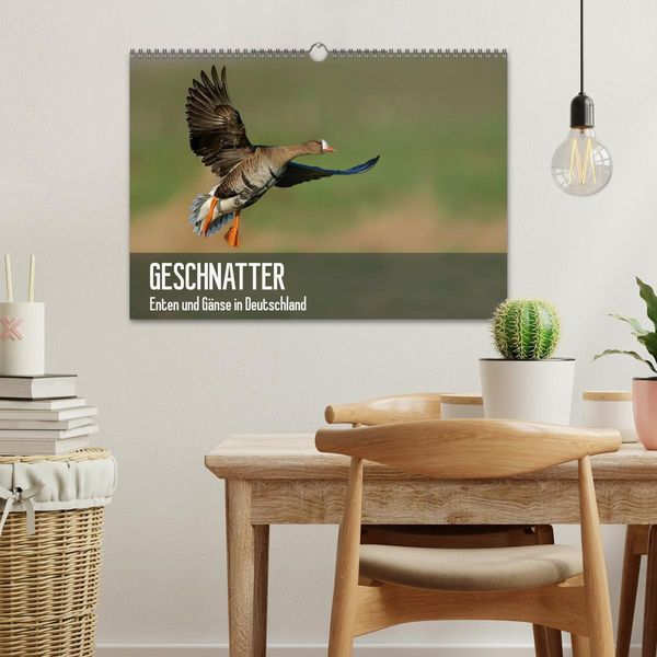Produktbild: Geschnatter - Enten und G&auml;nse in Deutschland (Wandkalender 2026 DIN A3 quer), CALVENDO Monatskalender
