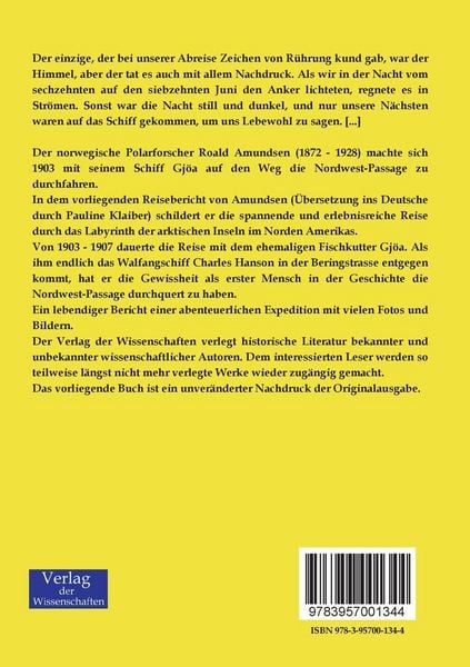 Produktbild: Die Nordwest-Passage