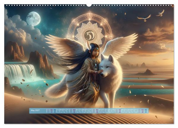 Produktbild: Spirit Animal Dreams (Wall Calendar 2027 DIN A2 landscape), CALVENDO 12 Month Wall Calendar