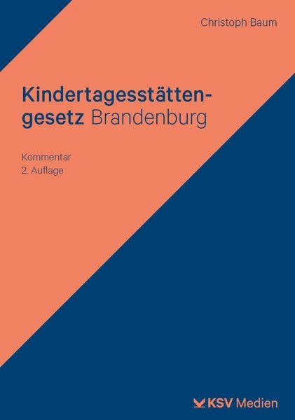 Produktbild: Kindertagesst&auml;ttengesetz Brandenburg
