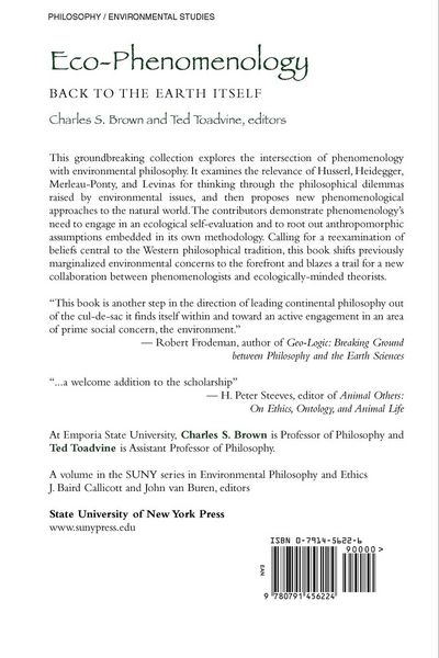 Produktbild: Eco-Phenomenology