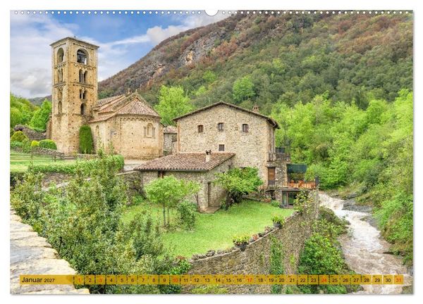 Produktbild: Catalunya, der bezaubernde Norden Spaniens (Wandkalender 2027 DIN A2 quer), CALVENDO Monatskalender