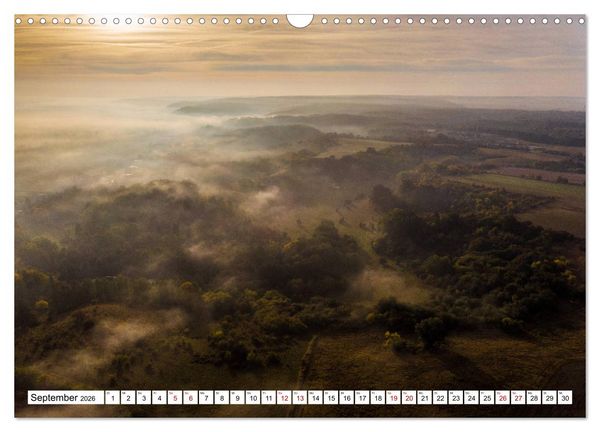 Produktbild: Ostbrandenburg von oben (Wandkalender 2026 DIN A3 quer), CALVENDO Monatskalender