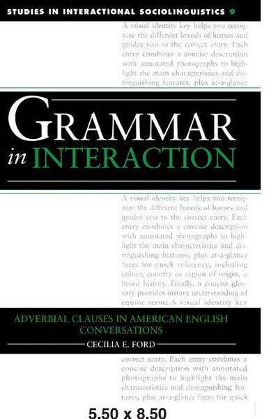 Produktbild: Grammar in Interaction