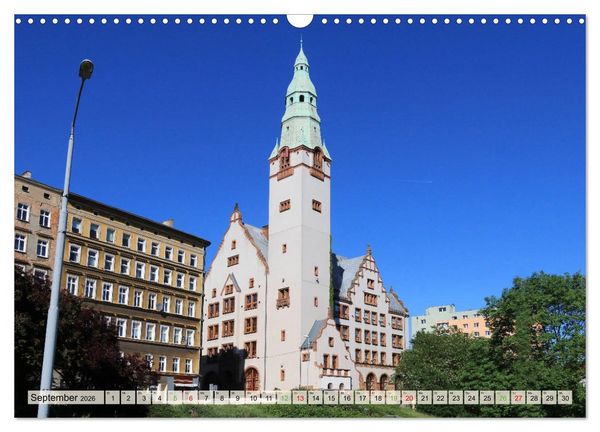 Produktbild: Stettin - Bedeutende Hafenstadt in Polen (Wandkalender 2026 DIN A3 quer), CALVENDO Monatskalender