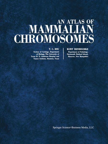Produktbild: An Atlas of Mammalian Chromosomes