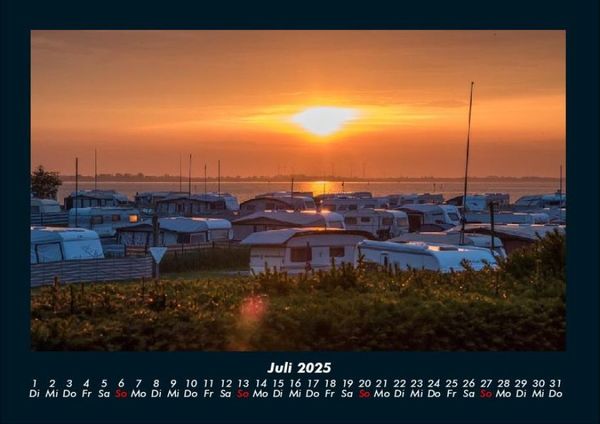 Produktbild: Sonnenunterg&auml;nge 2025 Fotokalender DIN A4