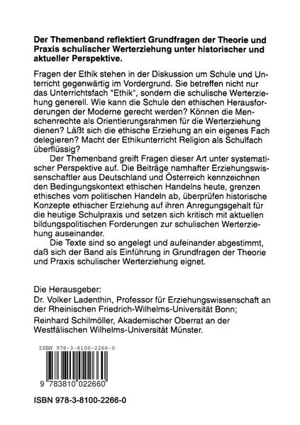 Produktbild: Ethik als p&auml;dagogisches Projekt