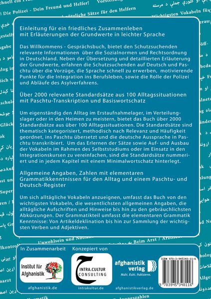 Produktbild: Das Willkommens- Gespr&auml;chsbuch Deutsch - Afghanisch / Paschtu