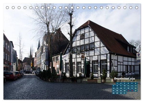 Produktbild: Ahlen eine liebensw&uuml;rdige Stadt im M&uuml;nsterland (Tischkalender 2026 DIN A5 quer), CALVENDO Monatskalender