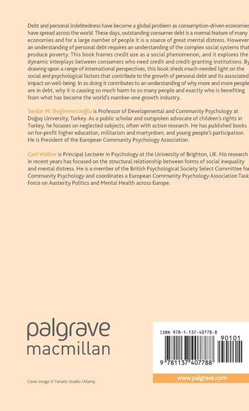 Produktbild: Social and Psychological Dimensions of Personal Debt and the Debt Industry