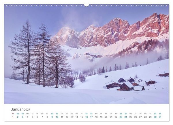 Produktbild: Alpen im Licht (Wandkalender 2027 DIN A2 quer), CALVENDO Monatskalender