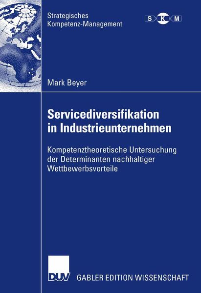 Produktbild: Servicediversifikation in Industrieunternehmen