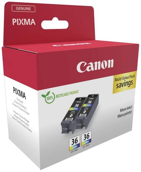 Produktbild: CANON Tintenpatronen/Druckk&ouml;pfe f&uuml;r Inkjetdrucker/Multifunktionsger&auml;te