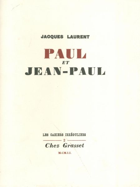 Produktbild: Paul et Jean-Paul