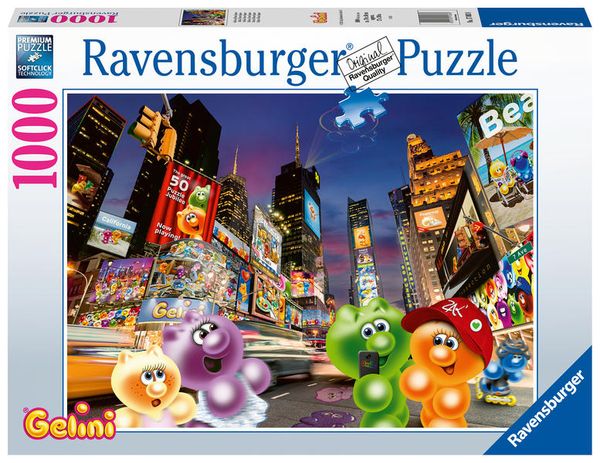 Puzzle Ravensburger Gelini am Time Square 1000 Teile