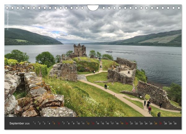 Produktbild: Schottland 2026 Schl&ouml;sser, Burgen und Ruinen (Wandkalender 2026 DIN A4 quer), CALVENDO Monatskalender
