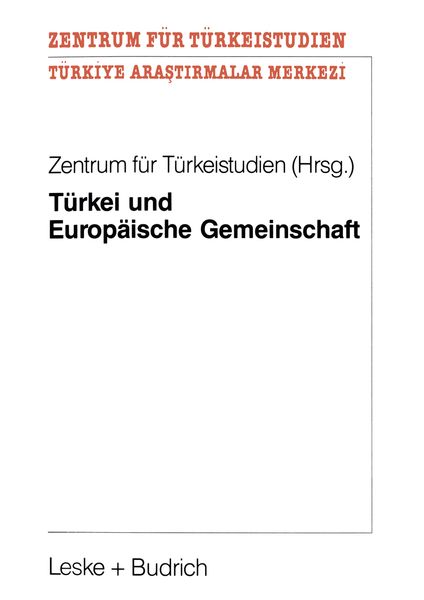 Produktbild: T&uuml;rkei und Europ&auml;ische Gemeinschaft