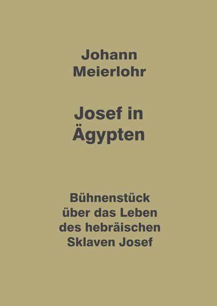 Produktbild: Josef in &Auml;gypten