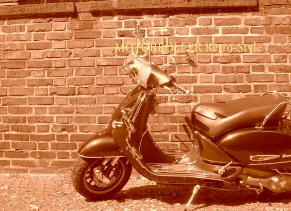 Produktbild: Motorroller Retro-Style