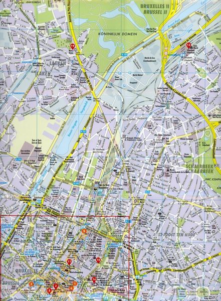 Produktbild: EASY MAP Br&uuml;ssel 1:15.000