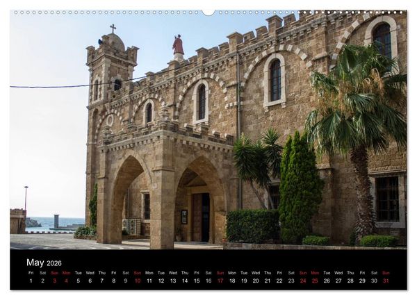 Produktbild: Monuments of Lebanon 2026 (High Quality Premium Wall Calendar 2026 DIN A2 landscape),CALVENDO 12 Month Wall Calendar