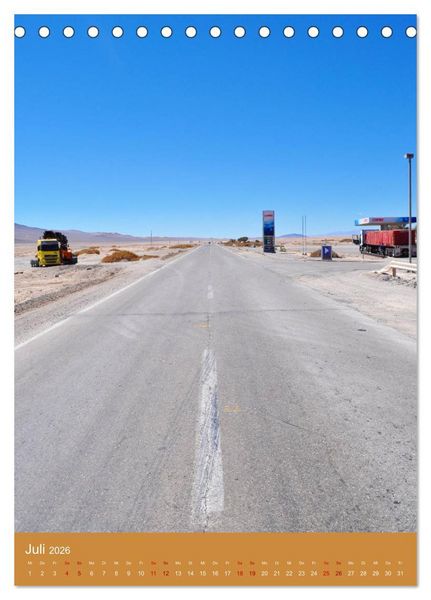 Produktbild: Erlebe mit mir die Atacama (Tischkalender 2026 DIN A5 hoch), CALVENDO Monatskalender