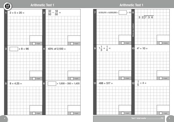 Produktbild: KS2 Maths and English SATs 10-Minute Tests