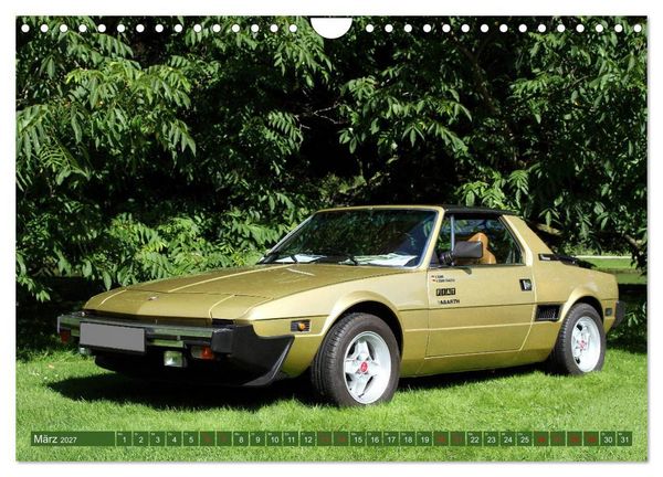Produktbild: Oldtimer - Fahrzeuge die Geschichte schrieben (Wandkalender 2027 DIN A4 quer), CALVENDO Monatskalender