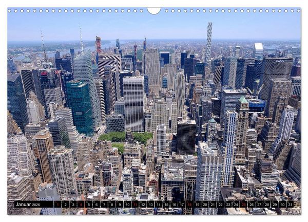 Produktbild: New York - 4 Tage unterwegs im Big Apple (Wandkalender 2026 DIN A3 quer), CALVENDO Monatskalender