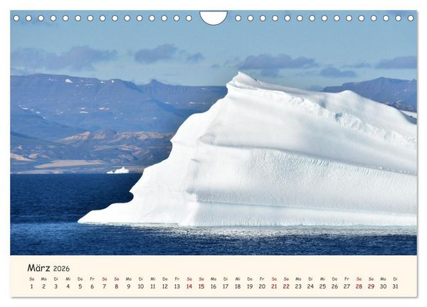 Produktbild: Gr&ouml;nland Faszinierend atemberaubend grandios (Wandkalender 2026 DIN A4 quer), CALVENDO Monatskalender