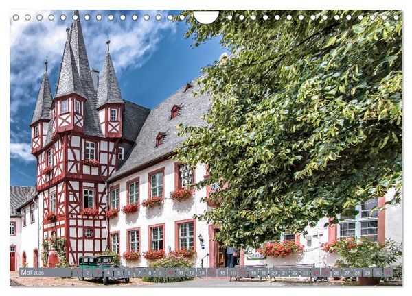 Produktbild: R&uuml;desheim - Rhein, Riesling, Romantik (Wandkalender 2026 DIN A4 quer), CALVENDO Monatskalender