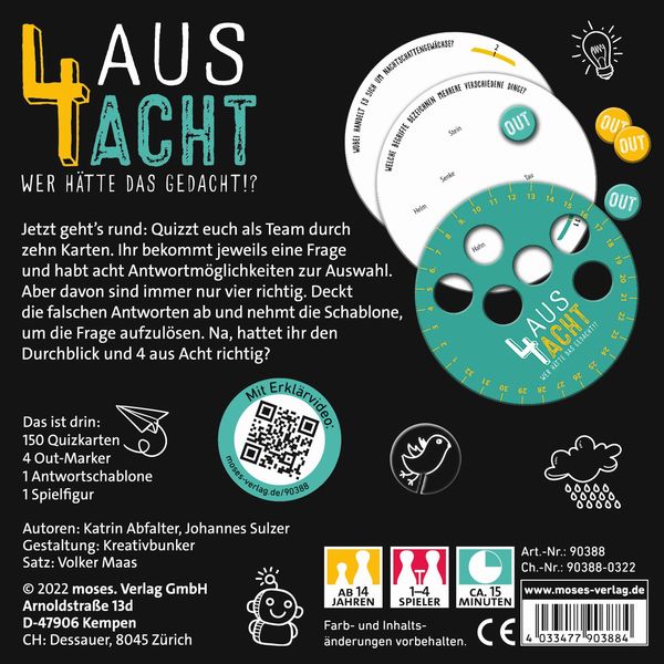 Produktbild: 4 aus Acht