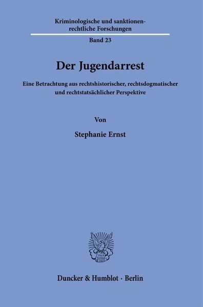 Produktbild: Der Jugendarrest.