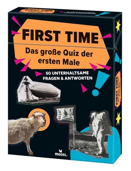 Produktbild: First Time - Das große Quiz der ersten Male