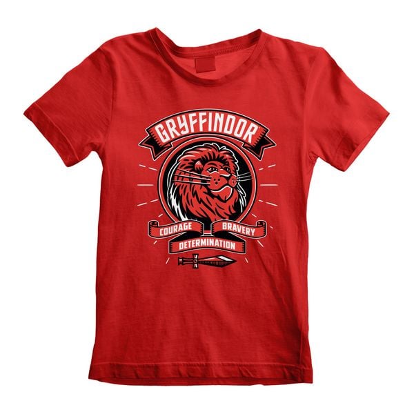 Harry Potter Kids Gryffindor Red Shirt 12-13 Years