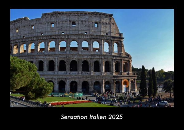 Produktbild: Sensation Italien 2025 Fotokalender DIN A3