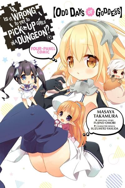 Produktbild: Is It Wrong to Try to Pick Up Girls in a Dungeon? Four-Panel Comic: Odd Days of Goddess