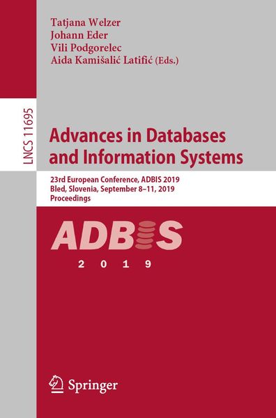 Produktbild: Advances in Databases and Information Systems