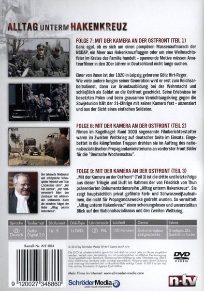 Produktbild: Alltag unterm Hakenkreuz Folge 7-9