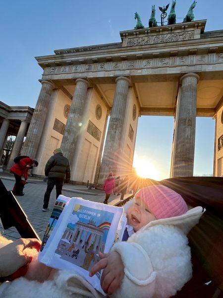 Produktbild: Knister-Babybuch: Willkommen in Berlin