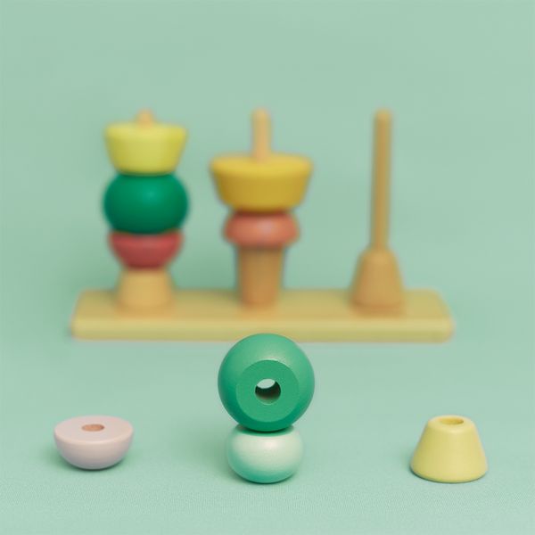 Produktbild: 4-teiliges Lernspielzeug-Set ab 3 Jahren mit Emotionspuzzle & Musikspiel