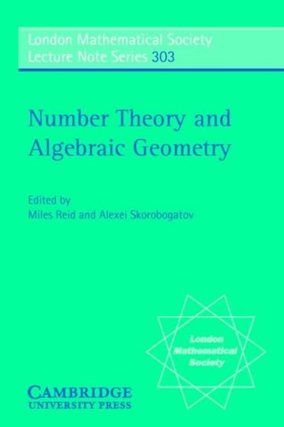 Produktbild: Number Theory and Algebraic Geometry