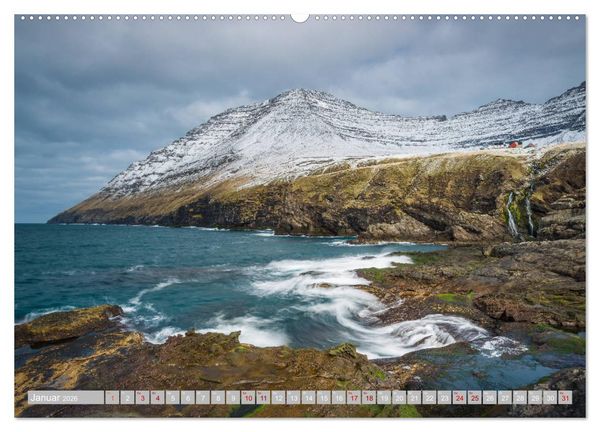 Produktbild: Traumlandschaft im Nordatlantik. F&auml;r&ouml;er Inseln (hochwertiger Premium Wandkalender 2026 DIN A2 quer), Kunstdruck in Hochglanz