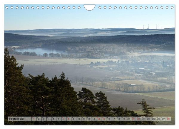 Produktbild: Wunderbares Th&uuml;ringen - Landschaften (Wandkalender 2026 DIN A4 quer), CALVENDO Monatskalender