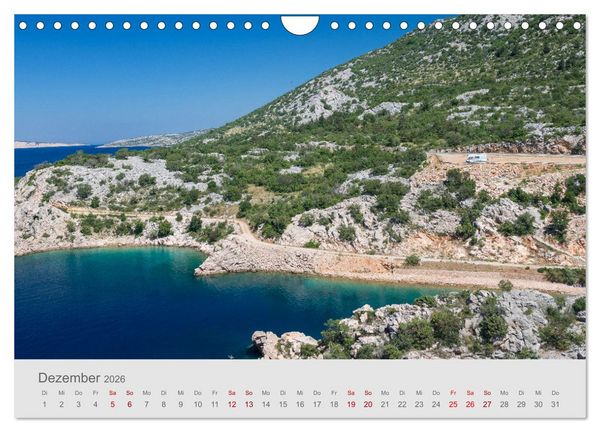 Produktbild: Abenteuer Camping in Kroatien (Wandkalender 2026 DIN A4 quer), CALVENDO Monatskalender