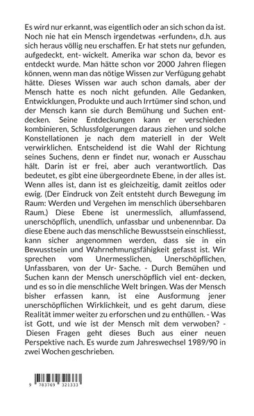 Produktbild: Der Mensch und das Unersch&ouml;pfliche