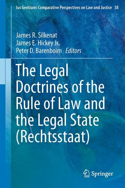 Produktbild: The Legal Doctrines of the Rule of Law and the Legal State (Rechtsstaat)