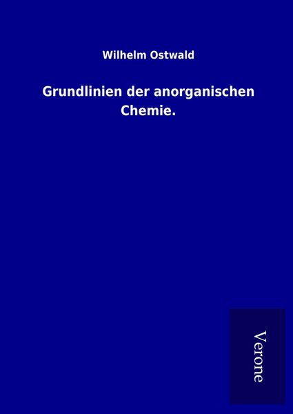 Produktbild: Grundlinien der anorganischen Chemie.